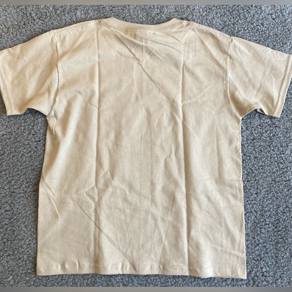 Cocoa Cutie Brown Big Hair Retro Sunglasses Women’s Tan Tee Size S NWT - Picture 4 of 6